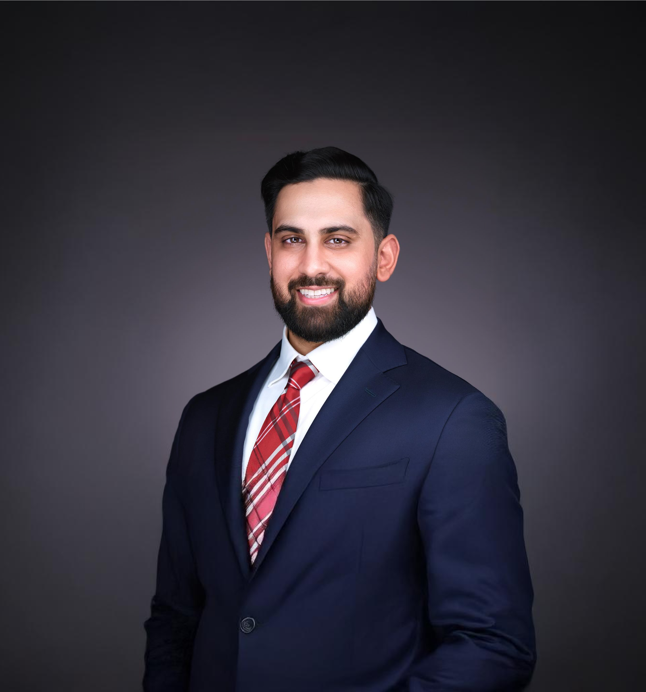 Portrait of Saad A. Aziz, founding attorney at Aziz Trial Law, Houston, specializing in personal injury and commercial litigation.
