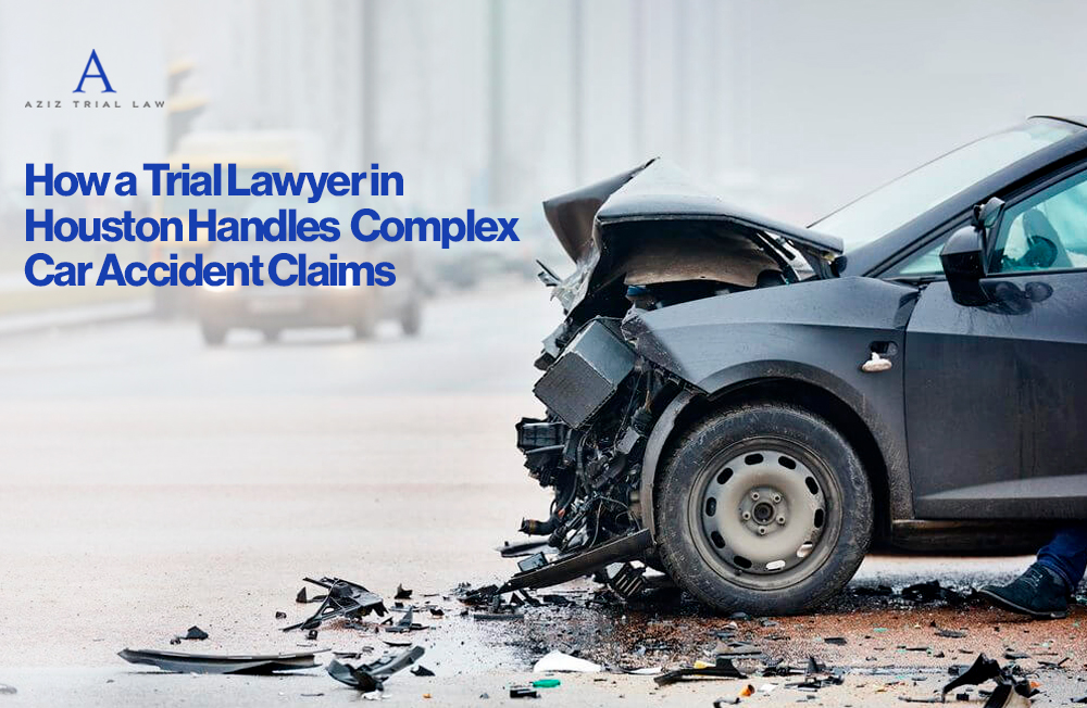 image of an car crash in Houston